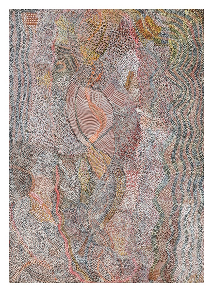 <p>This year&#39;s Sotheby&#39;s New York Aboriginal Art sale is led by Johnny Warangkula Tjupurrula&rsquo;s exquisite early painting <em>Water and Bush Tucker Story </em>1972 (Lot 28) from his acclaimed &lsquo;Water Dreaming series&rsquo;, and claimed by Sotheby&#39;s to be one of the finest examples from the series. &nbsp;Estimated at USD$400,000-600,000, it is certainly the most significant early Papunya board to hit the market for many years.</p>

<p>&nbsp;</p>
