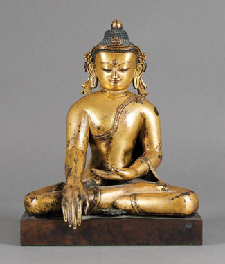 Chinese buyers were out in force at Mossgreen's Spring Auction Series, where the highest price in the sale was for a gilt-bronze seated Buddha, which was estimated at $20,000-30,000, but sold for $170,800 to a buyer said to live only yards from the auction house.