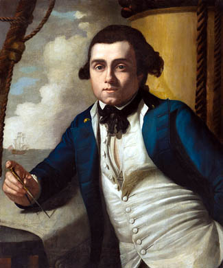 The National Portrait Gallery in Canberra has stepped in where the National Maritime Museum in London failed to tread. For more than half a million dollars it has purchased a familiar portrait of a famous seaman man who is now a very different Captain Bligh to that of Mutiny on the Bounty fame, writes Terry Ingram.