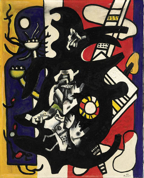 The international guns fired again at Menzies first sale for 2017 in Melbourne, with Fernand Leger’s China Town, 1943, realising $1,875,000 including buyer’s premium. This price sits more than $300,000 shy of its previous realisation in 2015, but is still a bargain by heated international standards.