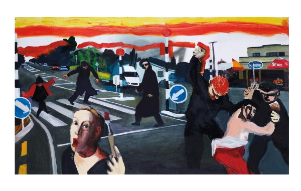 Works by women artists have come to the fore at auction in 2021 and Jacqueline Fahey is one who has seen a significant jump in values. In this sale, three works by Fahey, placed toward the back of the sale had multiple room and phone bidders on each lot with the best result going to 'Can Painting Change Anything?' (above), which realised $24,500 against a low estimate of $8,000 and a great return on the $6,000 which was paid for the work in 2007 at auction. 