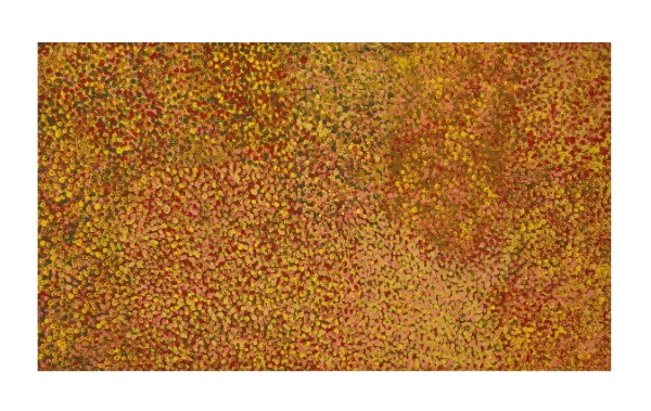 Big name indigenous artists in several collections are the hallmark of Australian art auction house Deutscher and Hackett’s forthcoming Important Australian Aboriginal Art sale from 7pm Wednesday March 30 at their South Yarra rooms. One of the most noteworthy works in Deutscher and Hackett’s forthcoming Important Australian Aboriginal Art sale on Wednesday March 30 is Merne (Everything), 1991 (lot 5) by Emily Kame Kngwarreye (c1910-1996) estimated at $180,000-$240,000.