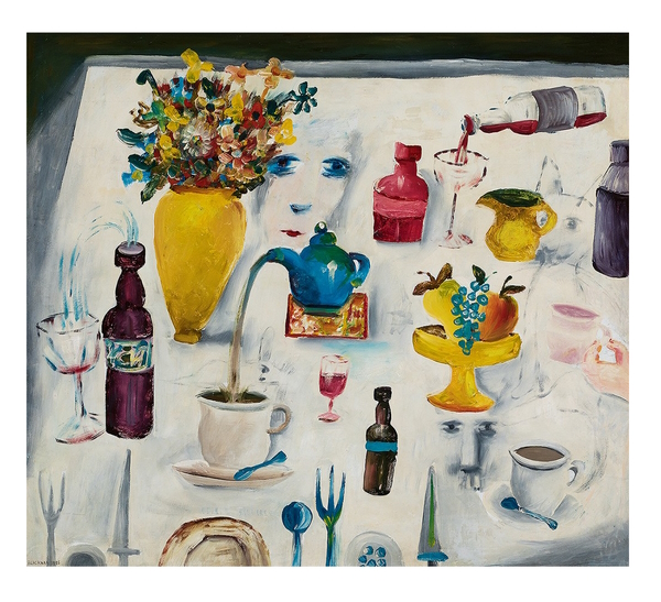 <p>Smith &amp; Singer&rsquo;s first fine art sale of 2023 enticed buyers not with just one, but two hard copy auction catalogues, with the first 13 of the 100 lots on offer from the Selwyn and Renata Litton collection. Charles Blackman&rsquo;s <em>The White Tablecloth</em>, 1956 (lot 34) was purchased at Sotheby&rsquo;s in 2010 for $540,000. It sold now for more than double this figure with a final hammer price of $1.2 million (est. $1.2 million to $1.6 million).</p>

<p>&nbsp;</p>
