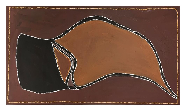 <p>With 105 lots on offer, there&rsquo;s an interesting mix of artworld luminaries and upcoming artists - including collector favourites Dorothy Napangardi, Rover Thomas, Tommy Watson, Judy Watson Napangardi and Minnie Pwerle. The auction standout is a striking earth pigment on canvas by Rover <em>Thomas, Bedford Hills</em> (Lot 9065) (above), one of two works recently repatriated from a collection in France and on offer for the first time on the secondary market.</p>
