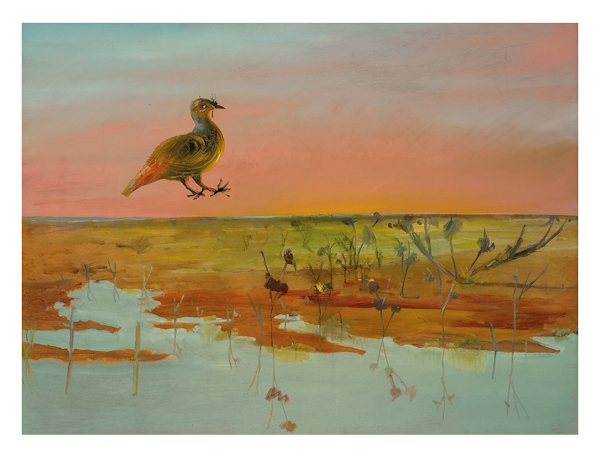 <p>Sidney Nolan&rsquo;s <em>Desert Bird</em> 1948 (lot14) flew to new heights, selling for a hammer price of $1,300,000 to a persistent room bidder at Smith and Singer&rsquo;s &lsquo;Important Australian Art&rsquo; final sale of the year in Sydney on 21 November 2023.</p>
