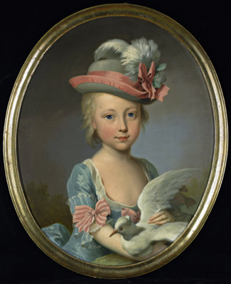 The oval portrait on canvas by Johann Heinrich Tischbein the Elder (1722-1789), catalogued as having been once the property of Anne Frank's uncle, was sold by Sotheby's for £12,500 including buyers premium.