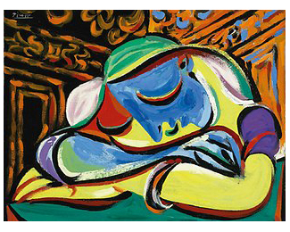 The smallish Picasso painting Jeune fille endormie (Young girl sleeping) was sold in June 21 in London on behalf of the University of Sydney for £13.5 million ($A20,626,312 million) by Christie's
