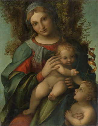 The world has now learned who the London dealer Angela Nevill was acting for, when she out-distanced New York dealer Otto Naumann to secure a work by the Italian Renaissance master Correggio, Madonna and Child with the infant Saint John the Baptist at the auction held by Sotheby's on the evening of July 6