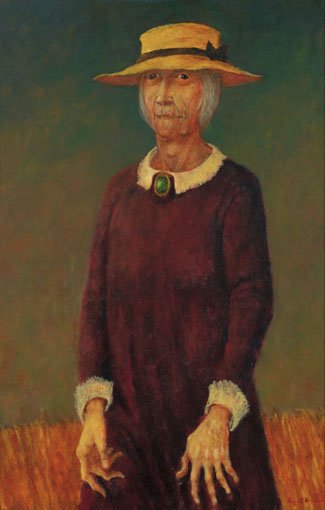 Russell Drysdale’s character portrait 'Gran' (1971) from the collection of the late Irvin Rockman is the highest value painting of the night and graces the front cover, offered for the first time in forty years since its acquisition from Joseph Brown. 