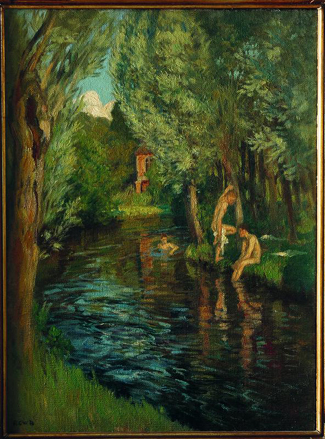 The most interesting find, from a private collection in Perth, is Rupert Bunny's Scott-Tuke-like oil on canvas, <i>Boys Bathing in the Loire</i> c 1901 (lot 19). It was last sold in 1977 at Christie's and has not appeared on the market since.