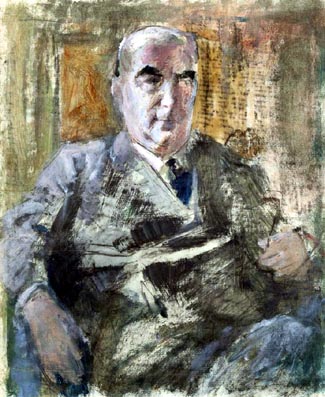 Coinciding with events unfolding in Canberra on the day of the auction, the lot which probably spurred the most interest of any of the night, was a portrait of Prime Minister Robert Menzies by William Dobell from 1949, with the final bidder (voter) electing to pay a $22,000 hammer price on estimates of $15,000-20,000