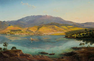 Eugene von Guerard’s "View of Hobart Town, with Mount Wellington in the Background" was the star of the Menzies evening sale on 23 September, selling for $1.2 million hammer price, the third highest price ever for a von Guerard painting at auction. The night saw 81% by volume and 87% by value sold, with an overall result just over $10 million including buyer’s premium. 