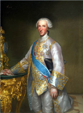 A large portrait of the Bourbon "Duke of Windsor" has been acquired for $US353,000 by the National Gallery of Victoria at an auction titled The Courts of Europe held by Sotheby's in New York. The portrait, a 153 by 109 cm oil on canvas is a three quarter length portrait of Don Luis Jaime Antonio de Borbon Y Farnesio, Infante of Spain (1727-1779.)