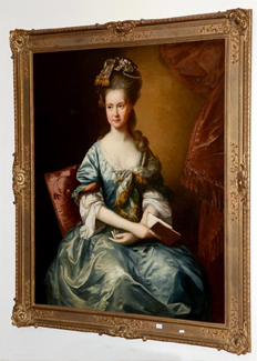 A painting offered as from the circle of the 18th century English portrait painter Francis Cotes at a Lawson's house sale in Sydney's Vaucluse on February 15 sold for $42,500 or around three times its estimate. The hammer price was $34,000 against estimates of $10,000 to $15,000, writes Terry Ingram.