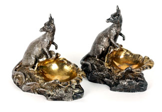 The kangaroo is a pest no more or not at least as far as the saleroom and art circuit are concerned. At sales or viewings in as oddly diverse locations such as Sydney (an auction house); Hong Kong (an art fair) and Surrey (a golf club) fine and decorative art featuring kangaroos has enjoyed keen responses – two silver examples leading the fray writes, Terry Ingram