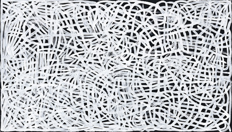 Emily Kngwarreye had a great night at Deutscher and Hackett’s Important Aboriginal Works of Art auction in Melbourne on 25 May with 5 of her 7 paintings offered finding new homes and one of them achieving the auction's top result.  The top result, after a long battle on the phones, was Awelye, 1995 which sold for $130,000 hammer ($158,600 including Buyer’s Premium) with pre-sale estimates of $80,000-120,000.  