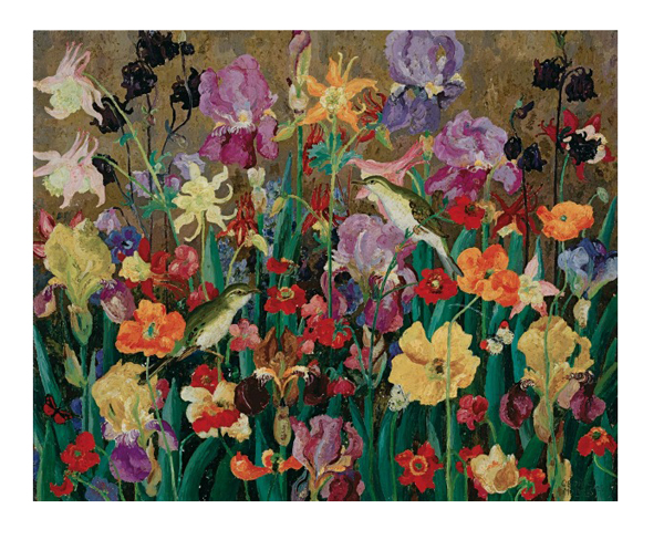 'July Flowers and Wood Warblers' exploded like fireworks in the evening sky at Menzies winter auction in Melbourne on 10 August, as the 1929 flower and bird painting (lot 12) by British artist Cedric Morris netted more than $280,000 (including buyer’s premium) on a high estimate of only $12,000. That is more than 20 times the estimate!  The Menzies’ sale brought solid and accomplished results, with a 75% clearance rate on the night.