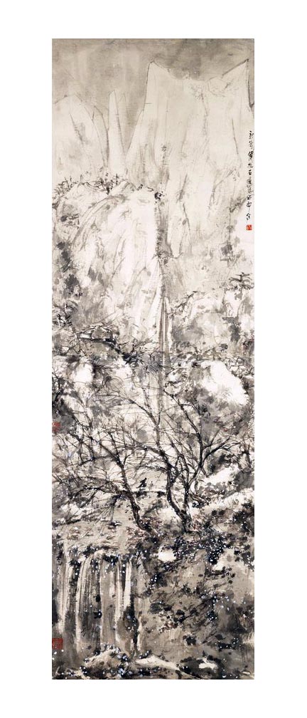 In a packed auction room in Sydney on October 26, Bonhams sold a Chinese hanging scroll illustrated with a delightful and impressive landscape with waterfalls for $2.6 million hammer ($3.172 million IBP) or 400 times its mid-estimate of $6500.