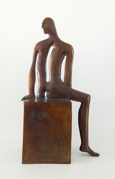One of the few figurative works included in the 155 lot Art + Object sale of the Glenn Schaeffer Collection on 31 October, 2017, Paul Dibble's cast bronze sculpture Haeta / Dawn (after Michelangelo's Tomb for the Medici) sold for $22,000 against an estimate of $7000 - $10,000. The sale raised around $1.5 million.