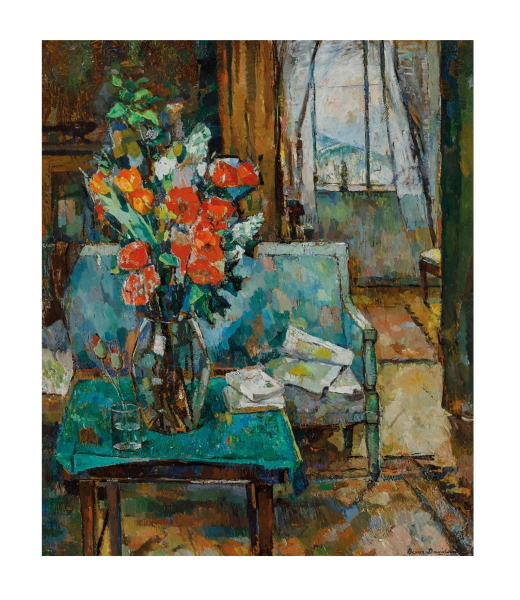 Amongst the artist's whose works achieved new high prices was Bessie Davidson, with 'Interieur' (1935) above, selling for $662,727 (IBP), easily exceeding the previous high of $255,422. 