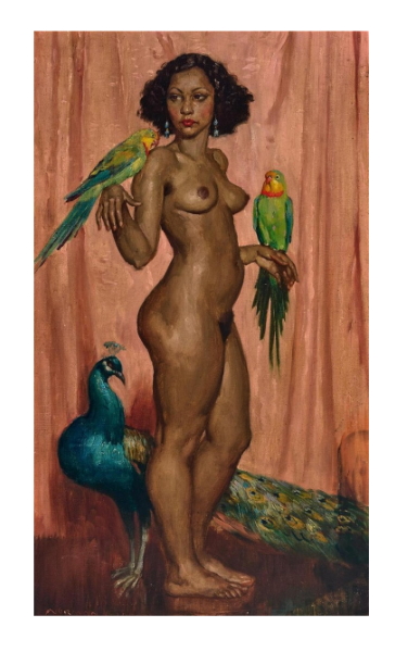 The 19 May sale of 27 artworks by Norman Lindsay at Lawsons Auctioneers in Sydney will be one of the biggest tests of the artist’s market for some time. Among the offerings are many voluptuous nudes, for example Olive (lot 504), est. $50,000-70,000. 