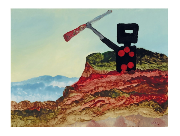 <p>A total of 22 artworks by perhaps Australia&rsquo;s best-known artist Sidney Nolan were on offer at Menzies&rsquo; final auction of 2022. The cover lot was &#39;Kelly and Rifle&#39;, 1980 (lot 16) with a Lord McAlpine provenance, a strong visual presence and a bright colour palette, selling for $400,000, while 17 modestly priced works on paper sold for a combined $111,800, demonstrating not only Nolan&rsquo;s prodigious output, but also the large auction-room price range of $5,000 to $5 million for works by the artist.</p>
